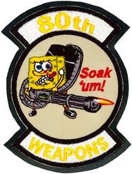80th Fighter Squadron Weapons

