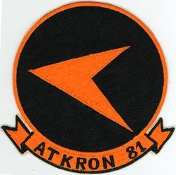 Attack Squadron 81 (VA-81)
VA-81 "Sunliners"
1959-1960's
Douglas A-4B;A-4E; A-4C Skyhawk

