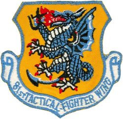 81st Tactical Fighter Wing

