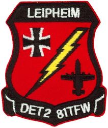 81st Tactical Fighter Wing Detachment 2
