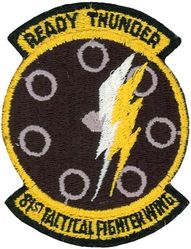 81st Tactical Fighter Wing A-10 Conversion
