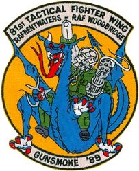81st Tactical Fighter Wing Gunsmoke Competition 1989
Aircrew version.
