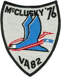 Attack Squadron 82 (VA-82) McClusky Award 1976
VA-82 "Marauders"
1976
LTV A-7A Corsair II.
