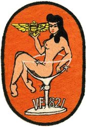 Fighter Squadron 821  (VF-821)
VF-821
20 Jul 1950-4 Feb 1953 
Vought F4U-4 Corsair II
Grumman F9F-2 Cougar
