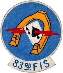 83d Fighter-Interceptor Squadron 
Japan made.
