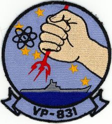 Patrol Squadron 831 (VP-831)
Established as Patrol Squadron EIGHT THIRTY ONE (VP-771) in Oct 1952. Disestablished in Jan 1967.
