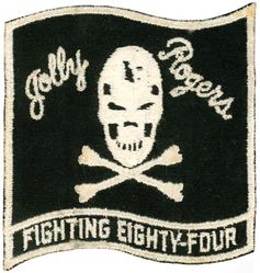 Fighter Squadron 84 (VF-84)
VF-84 "Jolly Rogers" (Third VF-84)
1960-1995
Established as VA-86 on 2 Jul 1955 and redesignated as VF-84 during the ceremony, switching with VF-84 which became VA-86. Disestablished on 1 Oct 1995.
Vought F-8U-2 Crusader
McDonnell Douglas F-4B Phantom II
