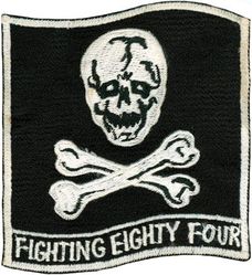 Fighter Squadron 84 (VF-84)
VF-84 "Jolly Rogers" (Third VF-84)
1960-1995
Established as VA-86 on 2 Jul 1955 and redesignated as VF-84 during the ceremony, switching with VF-84 which became VA-86. Disestablished on 1 Oct 1995.
Vought F-8U-2 Crusader
McDonnell Douglas F-4B Phantom II
