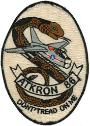 Attack Squadron 86 (VA-86) A-7 Corsair II
VA-86 "Sidewinders"
1960's-1970's
Vought A-7A; A-7E; A-7C; A-7E Corsair II


