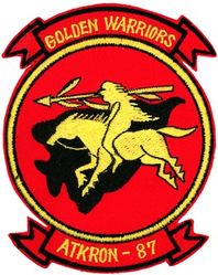 Attack Squadron 87 (VA-87)
VA-87 "Golden Warriors"
1970's
Vought A-7E Corsair II
