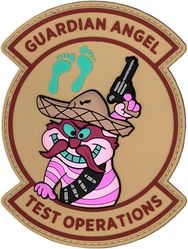 88th Test and Evaluation Squadron Guardian Angel Weapon System Test Operations
Guardian Angel (GA) is a USAF, non-aircraft, equipment-based weapon system. GA is organized into nine specific capabilities: Prepare, Mission Plan, Insert, Movement, Actions on Objective, Medically Treat, Extract, Reintegrate, and Adapt.

The nine capabilities are supported by a family of nine acquisition systems: precision aerial insertion, information management, force application/personal protection, visual augmentation, maritime, ground mobility, technical rescue, medical, and Survival Evasion Resistance and Escape (SERE). The sum of these capabilities and acquisitions support the PR execution tasks of report, locate, support, recover, and reintegrate.

This equipment-based weapons system is employed by Combat Rescue Officers, Pararescuemen, and SERE Specialists and enabled by uniquely trained combat support personnel.

Keywords: desert PVC