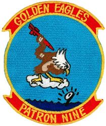 Patrol Squadron 9 (VP-9)
Established as Patrol Squadron NINE (VP-9) on 15 Mar 1951, the second squadron to be assigned the VP-9 designation.

Consolidated PB4Y-2/2S Privateer, 1951-1953
Lockheed P2V-2 Neptune, 1953-1960
Lockheed P2V-7 Neptune, 1960-1962
Lockheed SP-2H Neptune, 1962-1963
Lockheed P-3A Orion, 1963-1966
Lockheed P-3B Orion, 1966-1976
Lockheed P-3C UI Orion, 1976-1990
Lockheed P-3C UIIIR Orion, 1990-2015
Boeing P-8 Poseidon, 2017-.

Insignia (2nd) “Golden Eagles” approved by CNO on 15 Jun 1954.

