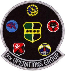 9th Operations Group Gaggle
Gaggle consists of (clockwise from top): 1st Reconnaissance Squadron, 5th Reconnaissance Squadron, 9th Operations Support Squadron, 1st Expeditionary Reconnaissance Squadron & 99th Reconnaissance Squadron.
