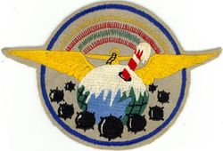 Patrol Squadron 9 (VP-9)
Established as Patrol Squadron NINE (VP-9) on 15 Mar 1951, the second squadron to be assigned the VP-9 designation.

Consolidated PB4Y-2 Privateer, 1951
Consolidated P4Y-2/2S Privateer, 1952
Lockheed P2V-2 Neptune, 1953-1960

Insignia (1st Design) approved on 11 Jul 1951, and remained in use until 1954.

