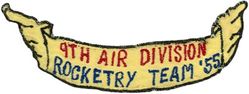 9th Air Division (Defense) Rocketry Team 1955
