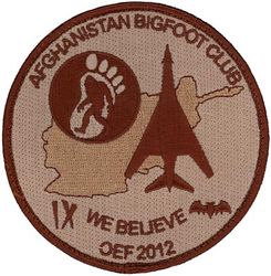 9th Expeditionary Bomb Squadron Operation ENDURING FREEDOM 2012
Keywords: desert