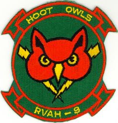 Reconnaissance Attack (Heavy) Squadron 9 (RVAH-9)
Established as Composite Squadron Nine (VC-9) in Jan 1953. Redesignated Heavy Attack Squadron Nine (VAH-9) "Hoot Owls" on 1 Nov 1955; Reconnaissance Attack (Heavy) Squadron Nine (RVAH-9) in Jun 1964. Disestablished: 30 Sep 1977.

North American RA-5C Vigilante, 1964-1977

