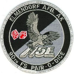 90th Fighter Squadron F-15E Pilot
