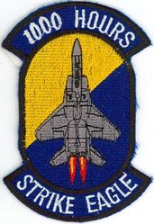 McDonnell Douglas F-15E Strike Eagle 1000 Flight Hours
