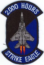 McDonnell Douglas F-15E Strike Eagle 2000 Flight Hours
