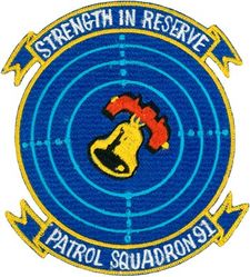 Patrol Squadron 91 (VP-91)
VP-91 "Pink Panthers"
1972-1984 (1st insignia)
Established as VP-91 (2nd VP-91) on 1 Nov 1970-31 Mar 1999.
Lockheed P-3A Orion
