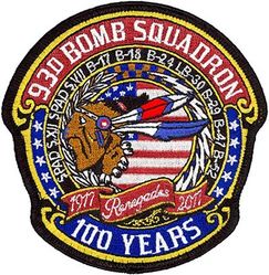 93d Bomb Squadron 100th Anniversary
