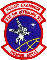 93d Air Refueling Squadron Flight Examiner
Translation: DOMINI ARTIS = Masters of the Art

