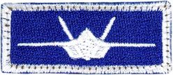 94th Fighter Squadron F-22 Pencil Pocket Tab
