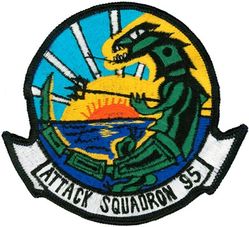 Attack Squadron 95 (VA-95)
VA-95 "Green Lizards"
1980's-1995
Grumman A-6E Intruder

