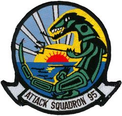 Attack Squadron 95 (VA-95)
VA-95 "Green Lizards"
1980's-1995
Grumman A-6E Intruder
