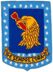 96th Bombardment Wing, Heavy
Official Translation: E SEMPRE L'ORA = It is Always the Hour
