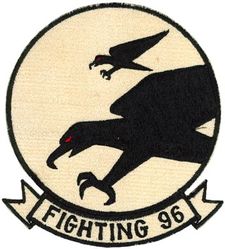 Fighter Squadron 96 (VF-96)
VF-96 Fighting Falcons   
Established as VF-791 on 20 Jul 1950: VF-142 on
1 Jun 1962; VF-96 1 Jun 1962-1 Dec 1975
McDonnell Douglas F-4B/J Phantom II
