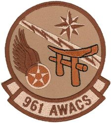 961st Airborne Warning and Control Squadron 
Keywords: desert