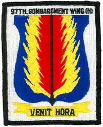 97th Bombardment Wing, Heavy
Official Translation: VENIT HORA = The Hour has Come

