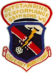 99th Bombardment Wing, Heavy Outstanding Performance
Official Translation: CAVEANT AGGRESSORES = Let Aggressors Beware
