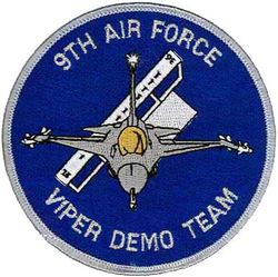 20th Fighter Wing Ninth Air Force F-16 Demonstration Team
