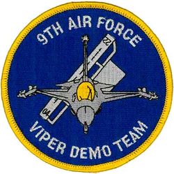 20th Fighter Wing Ninth Air Force F-16 Demonstration Team
