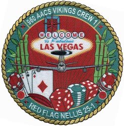 960th Airborne Air Control Squadron Exercise RED FLAG 2025-1
