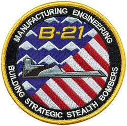 Northrop Grumman B-21 Raider Manufacturing Engineering

