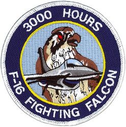 General Dynamics F-16 Fighting Falcon 3000 Hours
Not official manufacturer issue.
