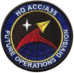 Air Combat Command A35 Future Operations Division
