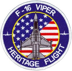 Air Combat Command Heritage Flight Program F-16 Viper
