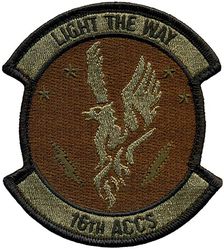 16th Airborne Command and Control Squadron
Keywords: OCP