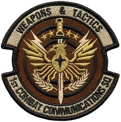 1st Combat Communications Squadron Weapons & Tactics
