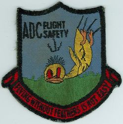Air Defense Command Flight Safety Morale
