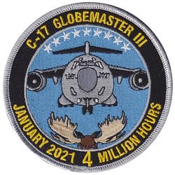 Air Force Life Cycle Management Center C-17 4 Million Hours
