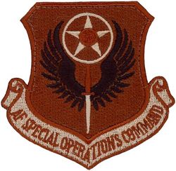 Air Force Special Operations Command
Keywords: desert