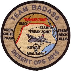 774th Expeditionary Airlift Squadron Operation RESOLUTE SUPPORT 2015
Deployed from the 158th Airlift Squadron, Savannah, GA.
Keywords: desert