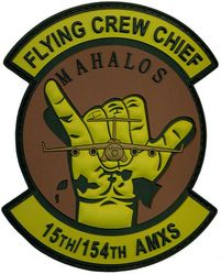 15th & 154th Aircraft Maintenance Squadron Flying Crew Chief Morale
Keywords: PVC OCP