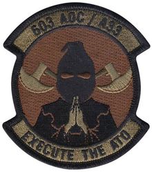 603d Air Operations Center A33 Combat Operations Division
Keywords: OCP